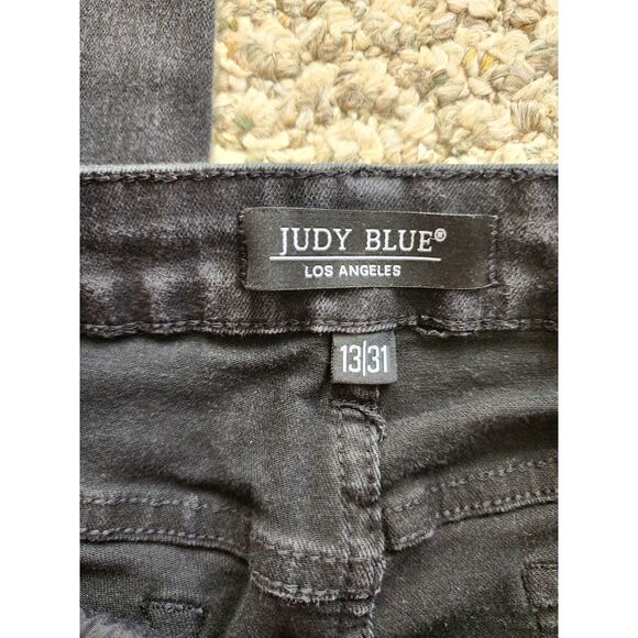 Judy Blue Skinny Fit Black 13/31 Jeans - Picture 6 of 9